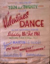 Youth club poster feb 1961